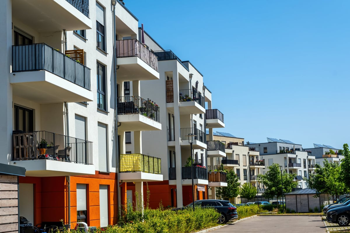 Modern homes available in the area